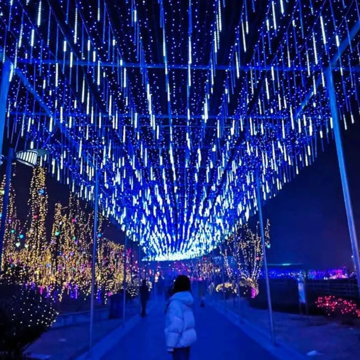 Luces Lluvia De Meteoritos Tubo Led